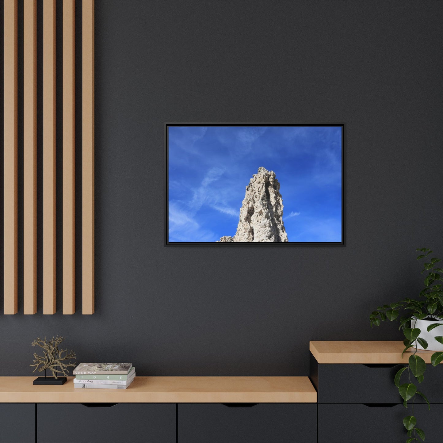 Monolith of Time - Unique Stretched Canvas Wall Art