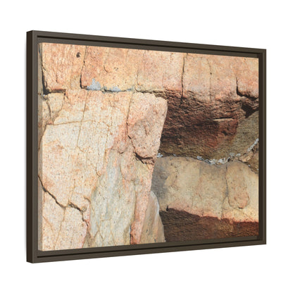 Fractured Stone - Unique Stretched Canvas Wall Art - Art By Earth