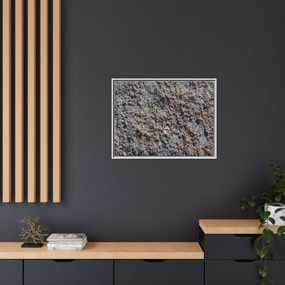 Textured Ground - Unique Stretched Canvas Wall Art