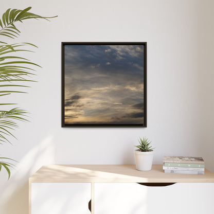 Clouded Thoughts - Unique Stretched Canvas Wall Art - Art By Earth