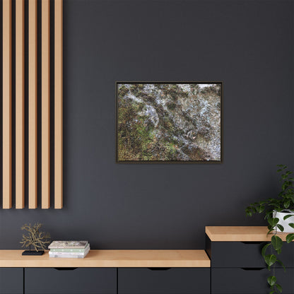 Mossy Whispers - Unique Stretched Canvas Wall Art - Art By Earth