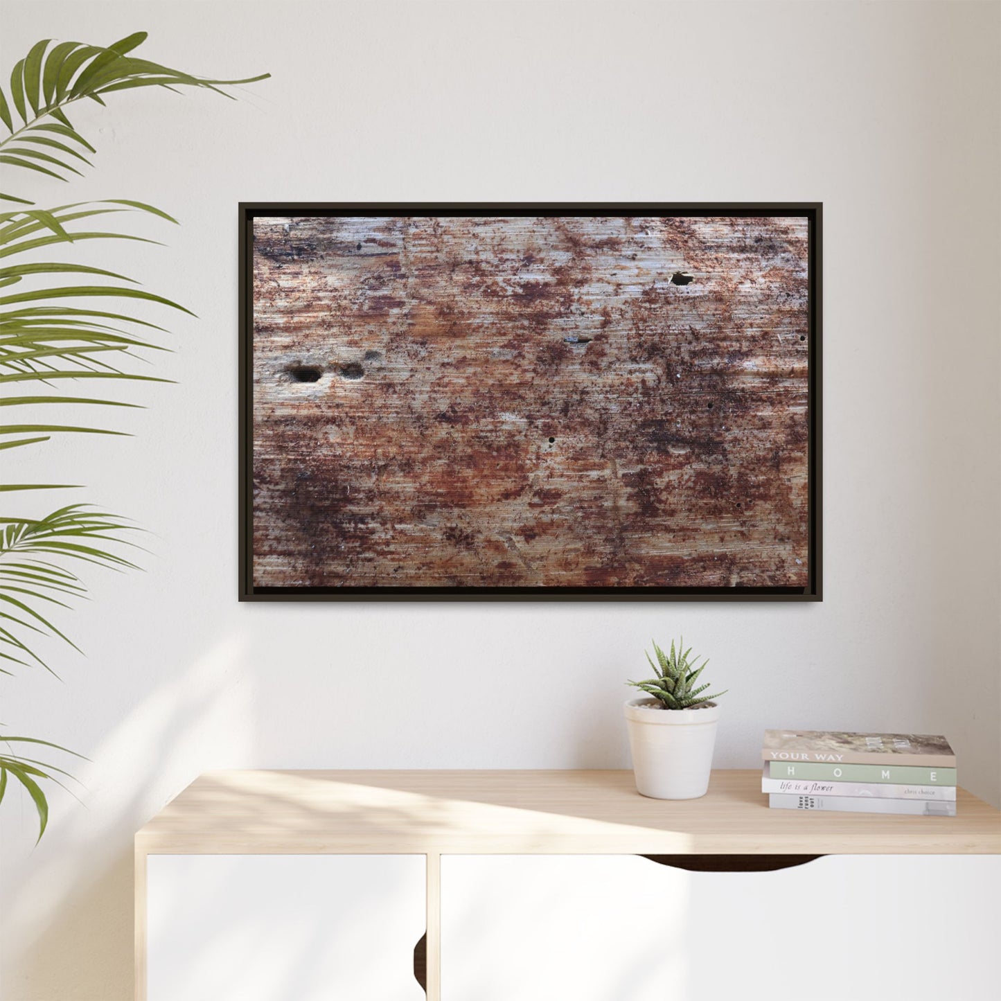 Rustic Textures - Unique Stretched Canvas Wall Art - Art By Earth