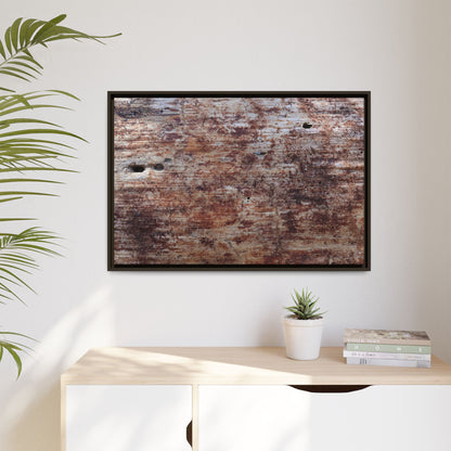 Rustic Textures - Unique Stretched Canvas Wall Art - Art By Earth