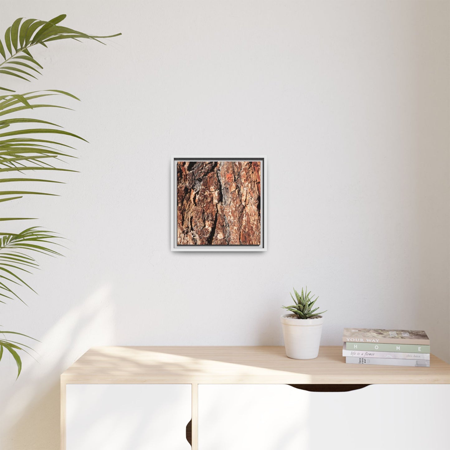 Nature's Rugged Canvas - Unique Stretched Canvas Wall Art