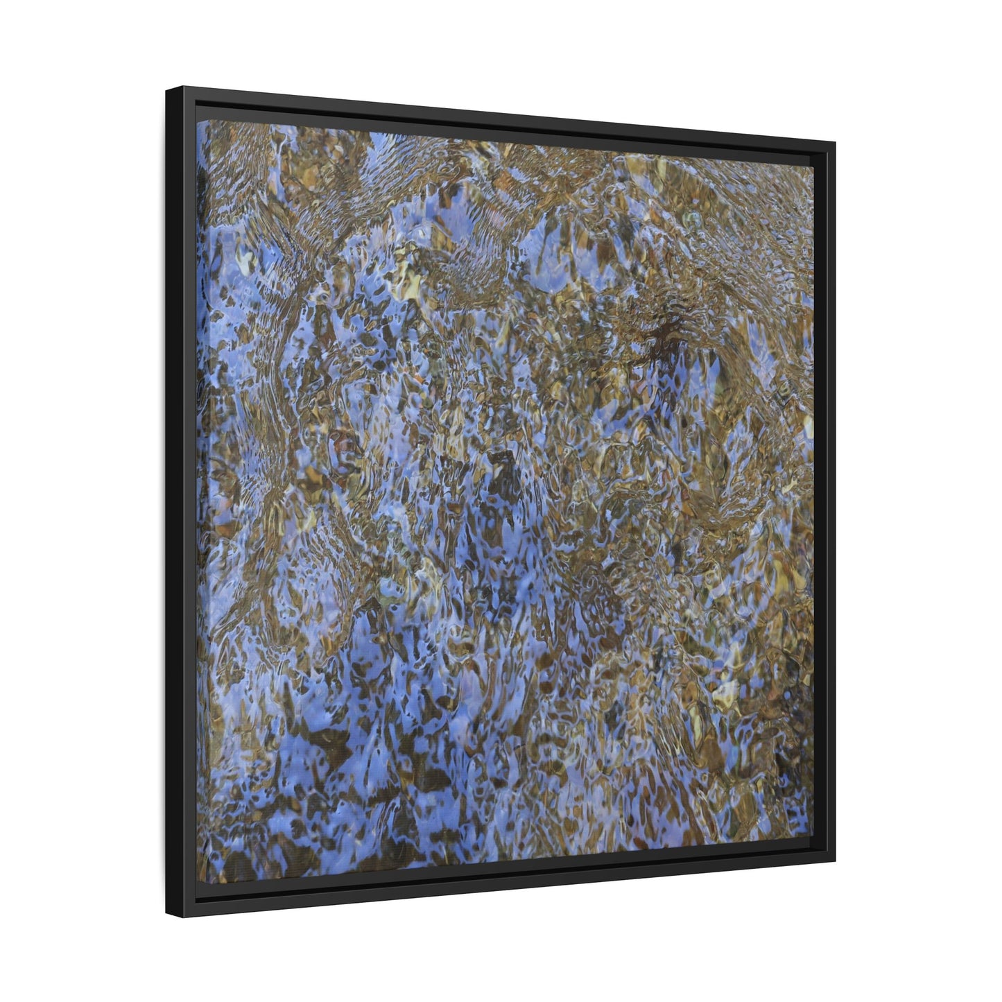 Aquatic Reflections - Unique Stretched Canvas Wall Art - Art By Earth