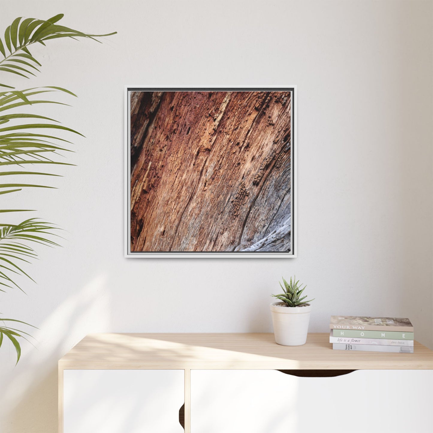Time's Mark - Unique Stretched Canvas Wall Art - Art By Earth