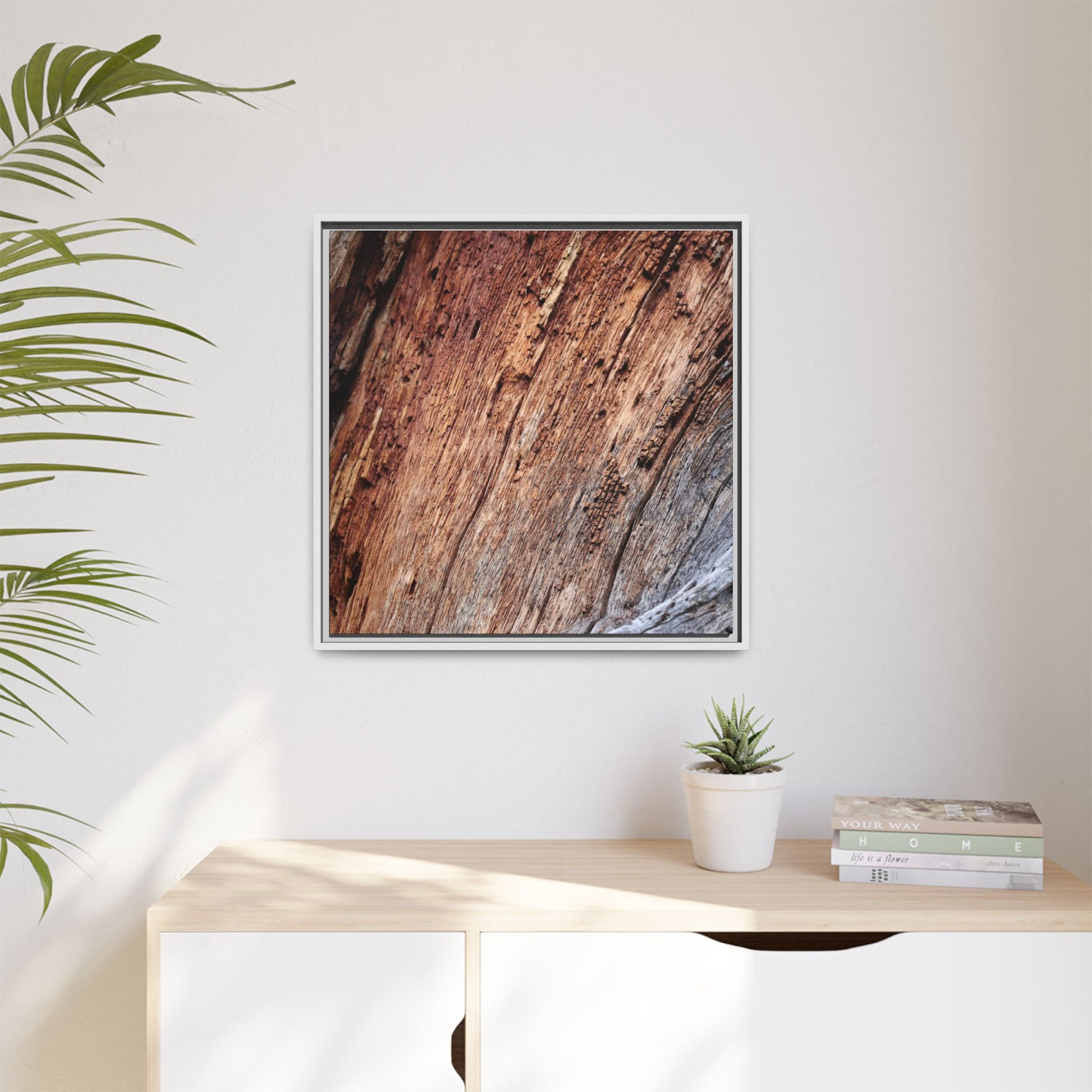Time's Mark - Unique Stretched Canvas Wall Art - Art By Earth