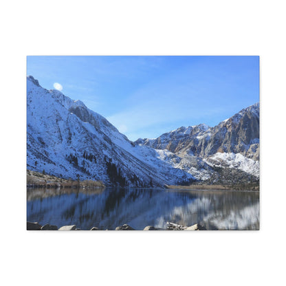 Reflections of Silence - Unique Frameless Canvas Wall Art