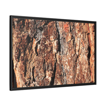 Nature's Rugged Canvas - Unique Stretched Canvas Wall Art