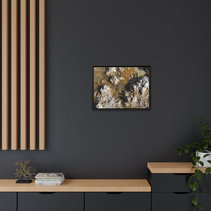Textural Metamorphosis - Unique Stretched Canvas Wall Art