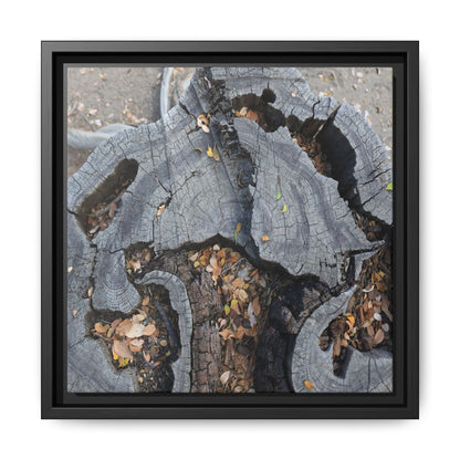 Time's Fractal Memory - Unique Stretched Canvas Wall Art - Art By Earth