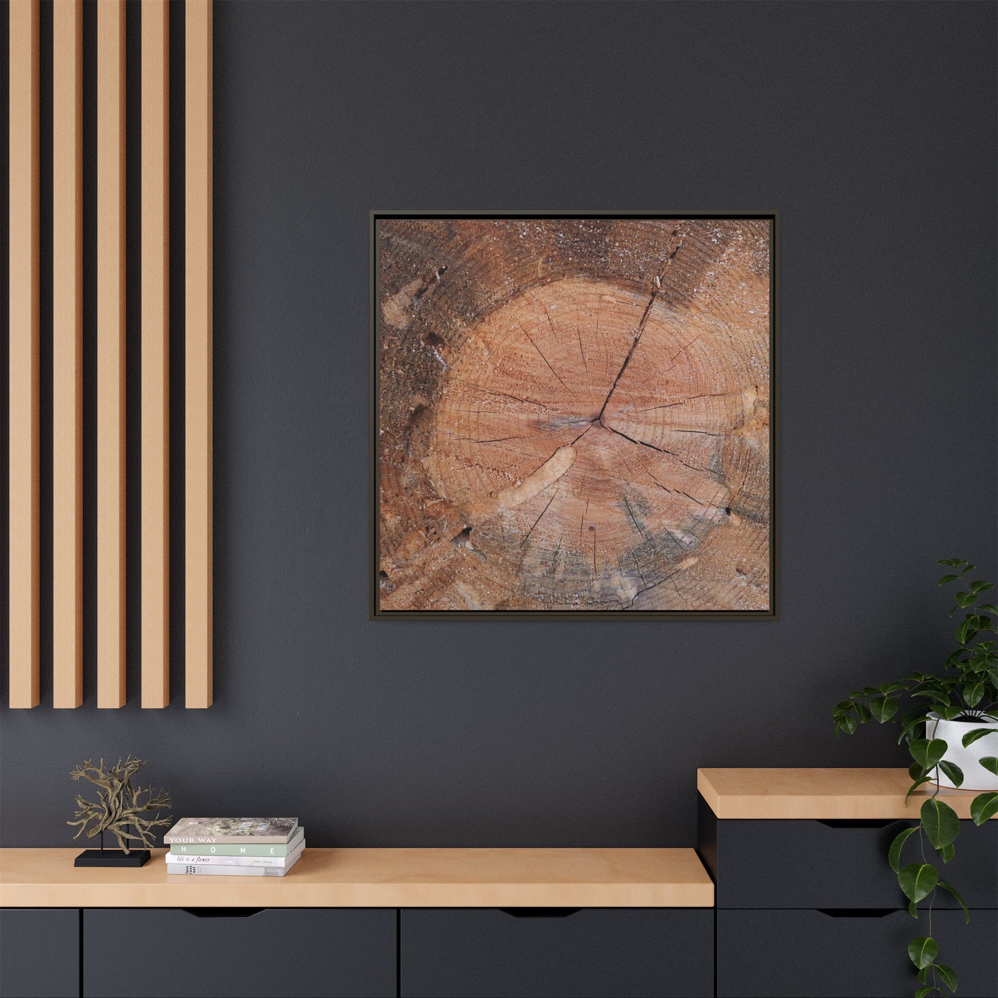 Concentric Memories - Unique Stretched Canvas Wall Art - Art By Earth