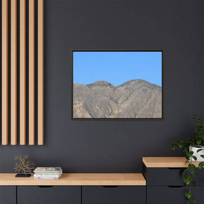 Arid Mountain Breath - Unique Stretched Canvas Wall Art - Art By Earth