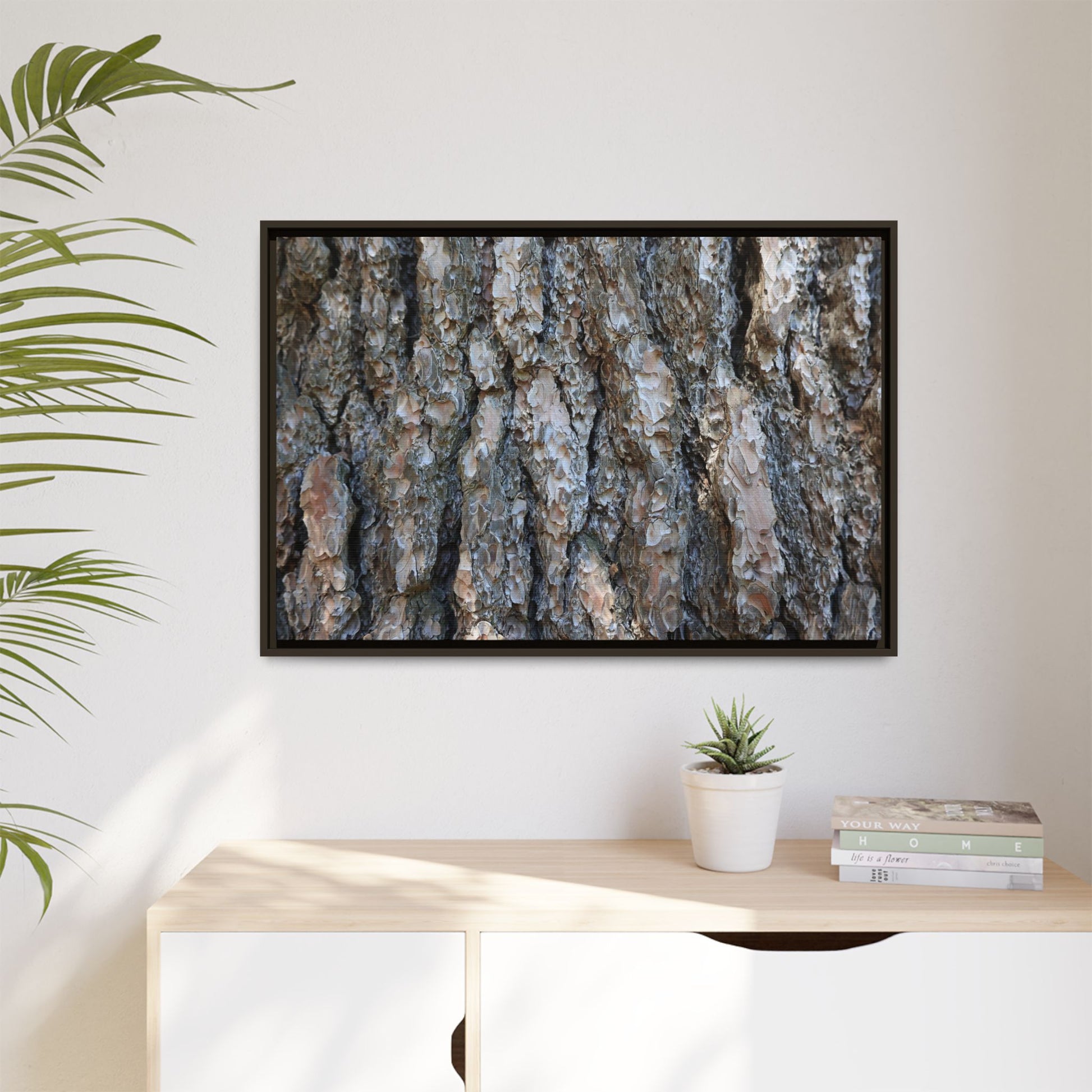 Bark Whispers - Unique Stretched Canvas Wall Art - Art By Earth