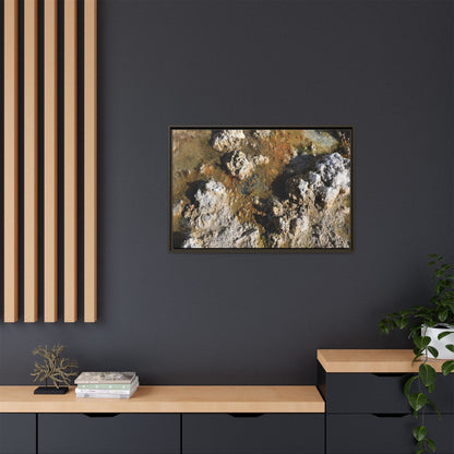 Textural Metamorphosis - Unique Stretched Canvas Wall Art