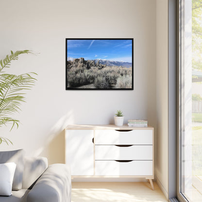 Whispers of the Sagebrush Steppe - Unique Stretched Canvas Wall Art