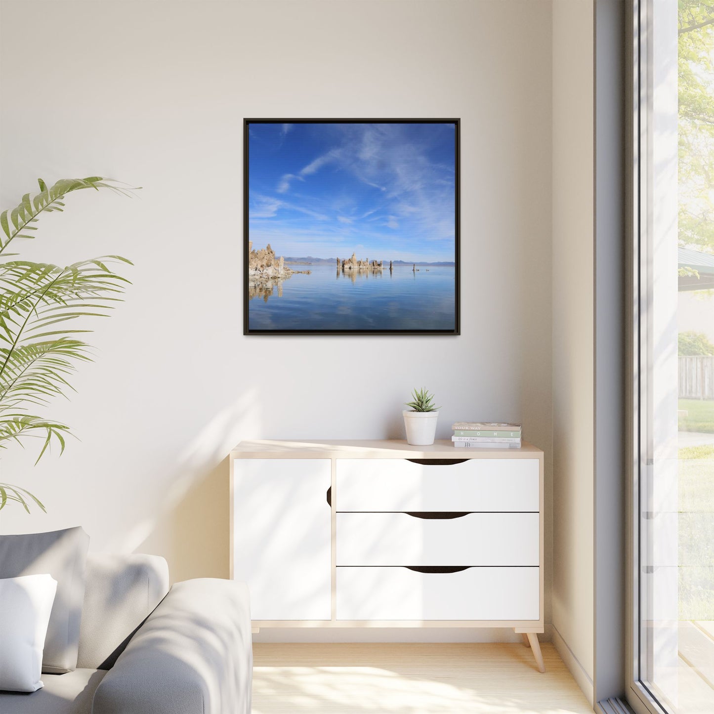 Reflections of Eternity - Unique Stretched Canvas Wall Art