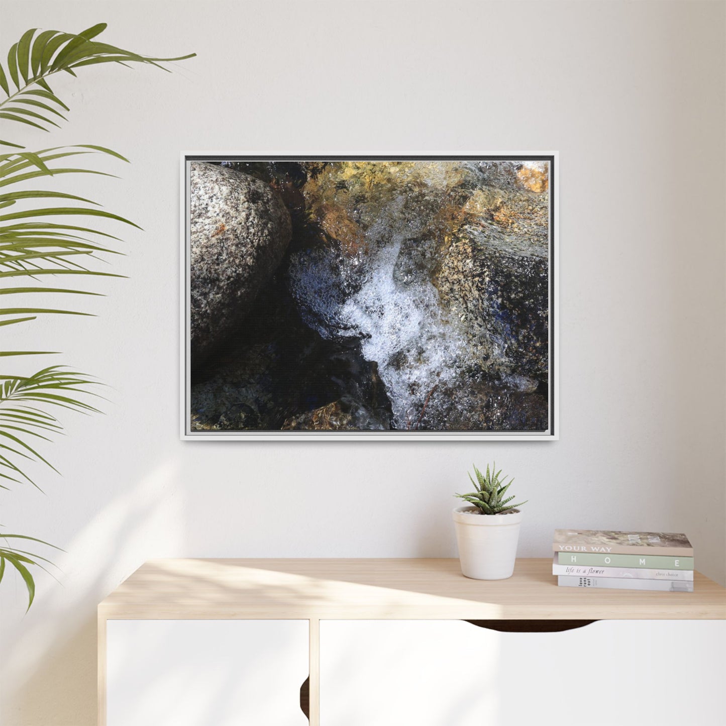 Nature's Turbulence - Unique Stretched Canvas Wall Art - Art By Earth