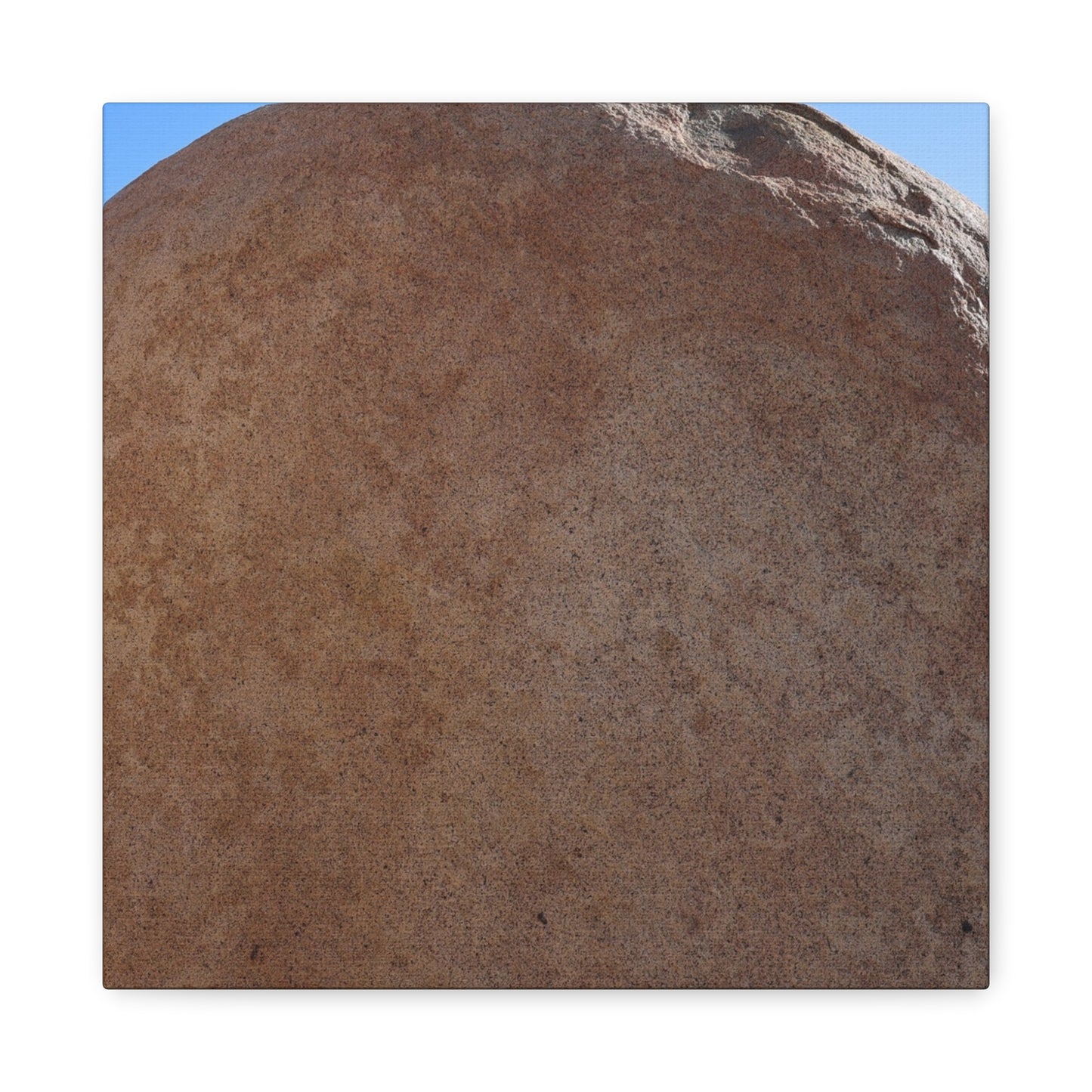 Stone Sphere of Silence - Unique Frameless Canvas Wall Art - Art By Earth