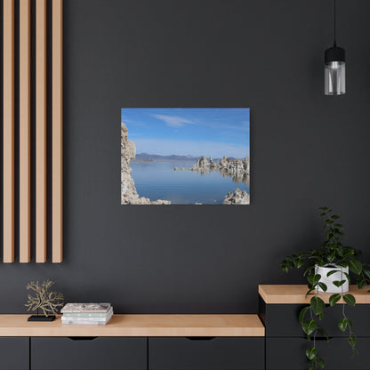 Echoes of Stone and Water - Unique Frameless Canvas Wall Art
