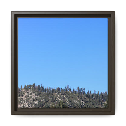 Blue Silence - Unique Stretched Canvas Wall Art