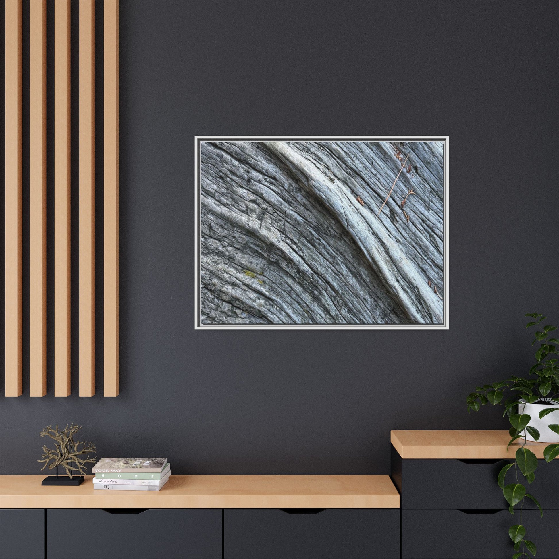 Aged Timber - Unique Stretched Canvas Wall Art - Art By Earth