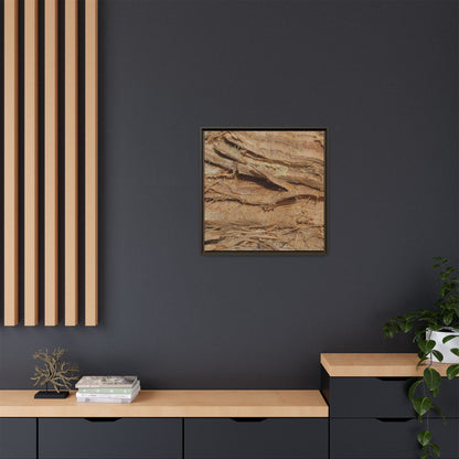 Splintered Bark - Unique Stretched Canvas Wall Art - Art By Earth