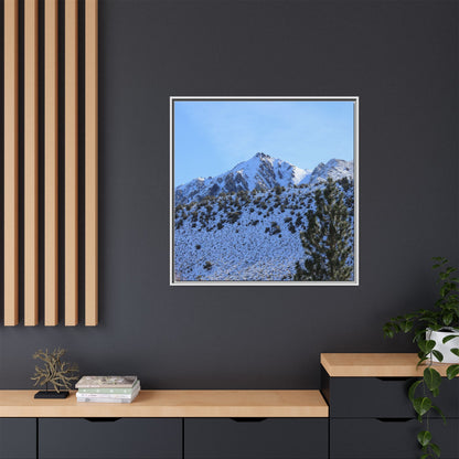 Snow's Embrace - Unique Stretched Canvas Wall Art