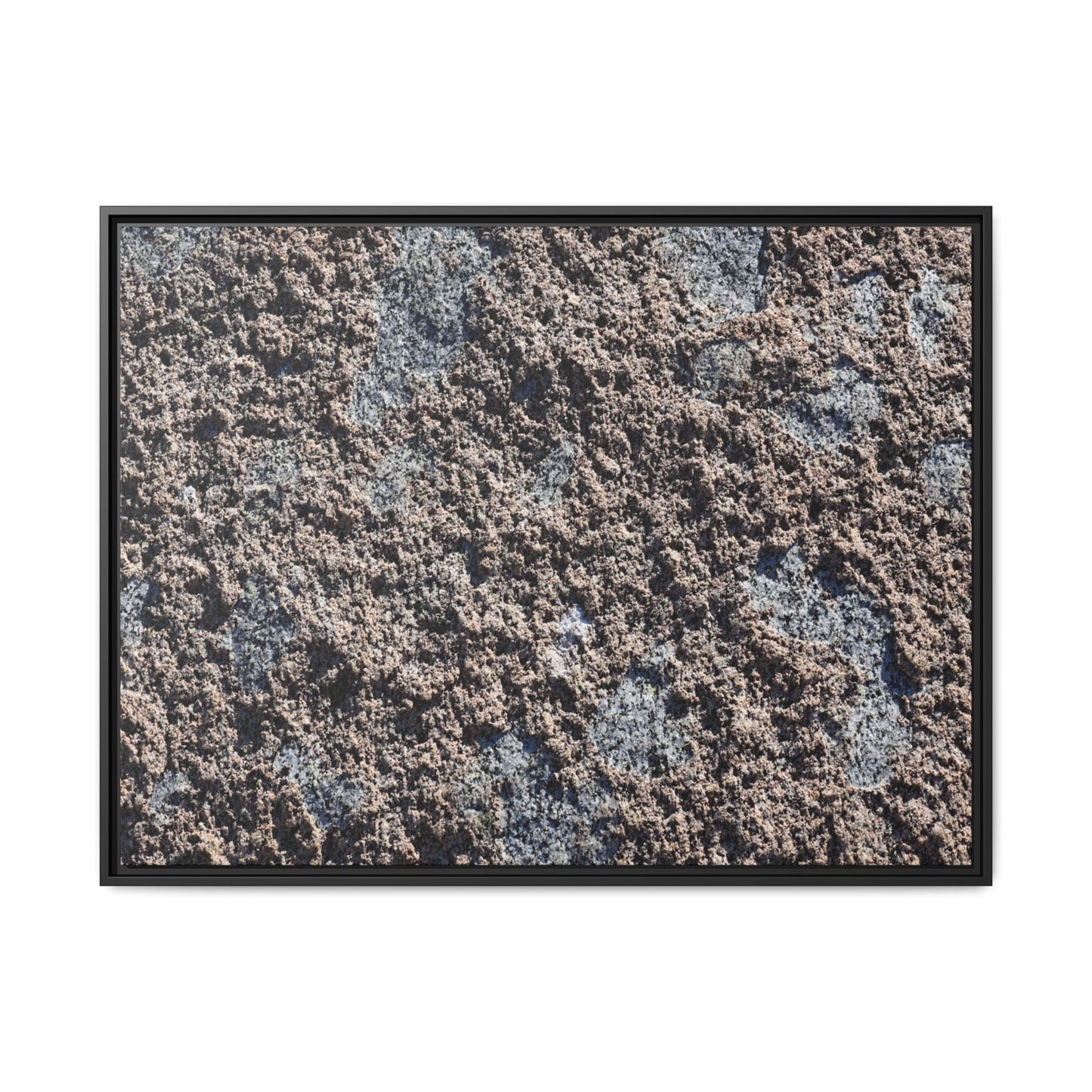 Textured Ground - Unique Stretched Canvas Wall Art