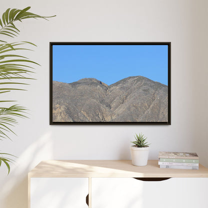 Arid Mountain Breath - Unique Stretched Canvas Wall Art - Art By Earth