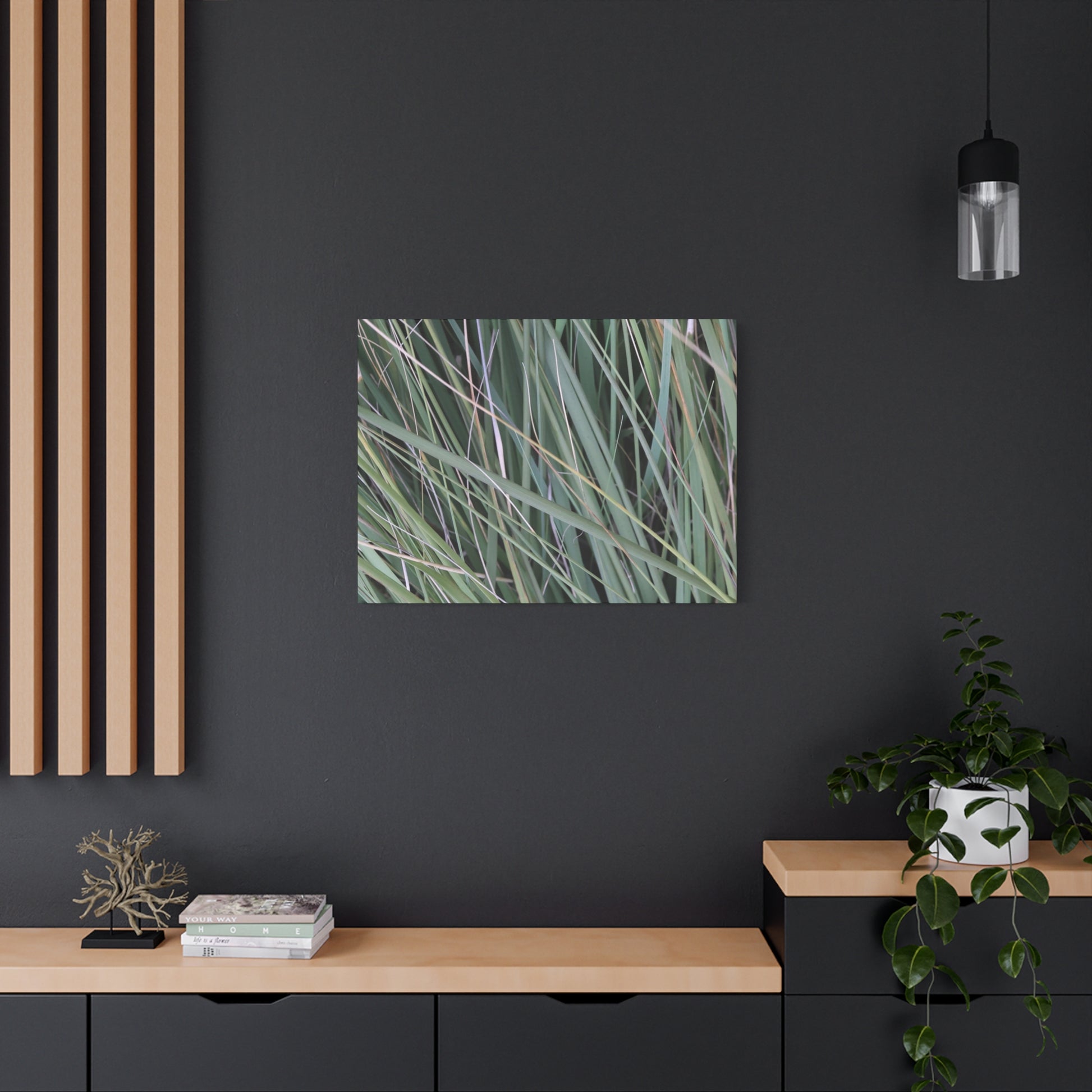 Whispers of Green - Unique Frameless Canvas Wall Art - Art By Earth