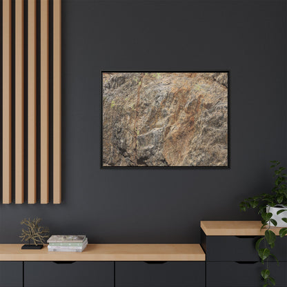Weathered Rock Formation - Unique Stretched Canvas Wall Art - Art By Earth