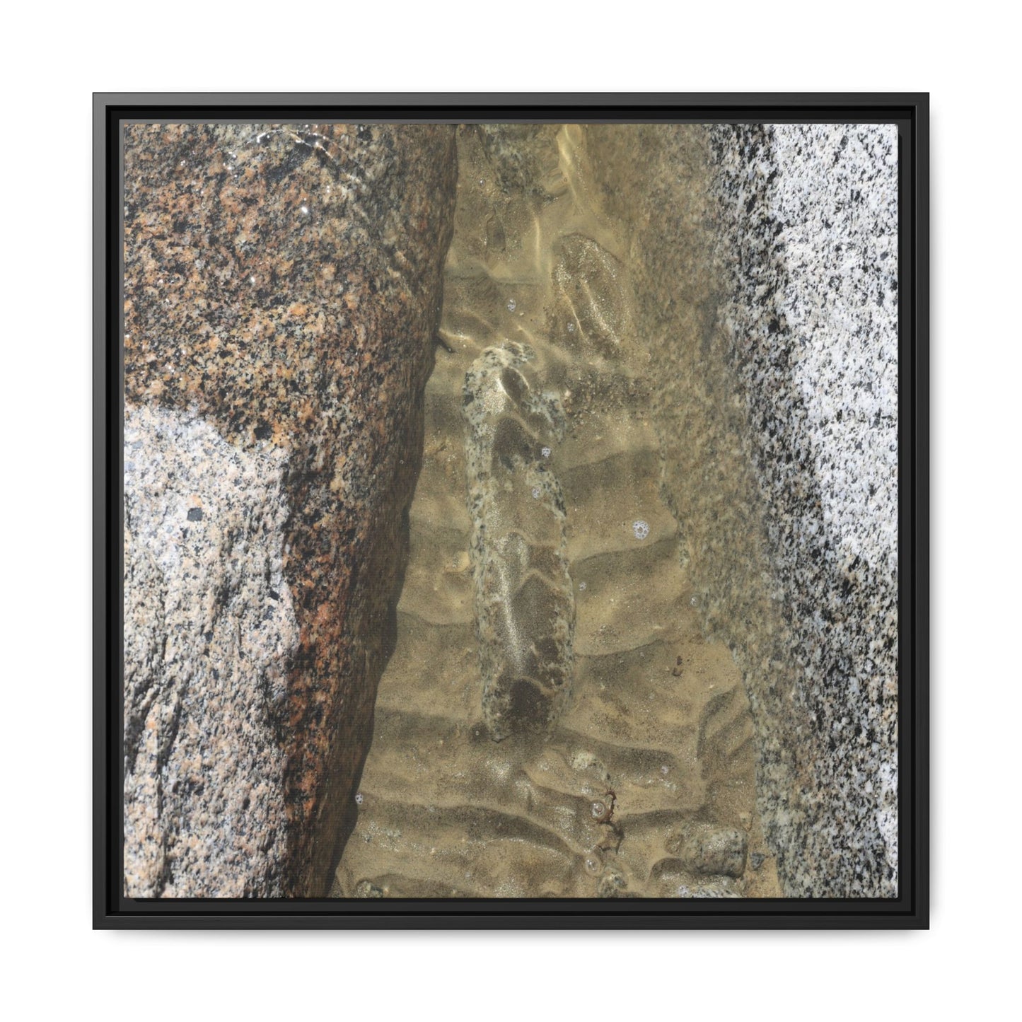 Between Concrete Walls - Unique Stretched Canvas Wall Art - Art By Earth