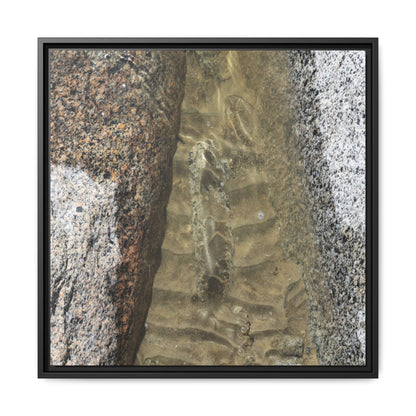 Between Concrete Walls - Unique Stretched Canvas Wall Art - Art By Earth