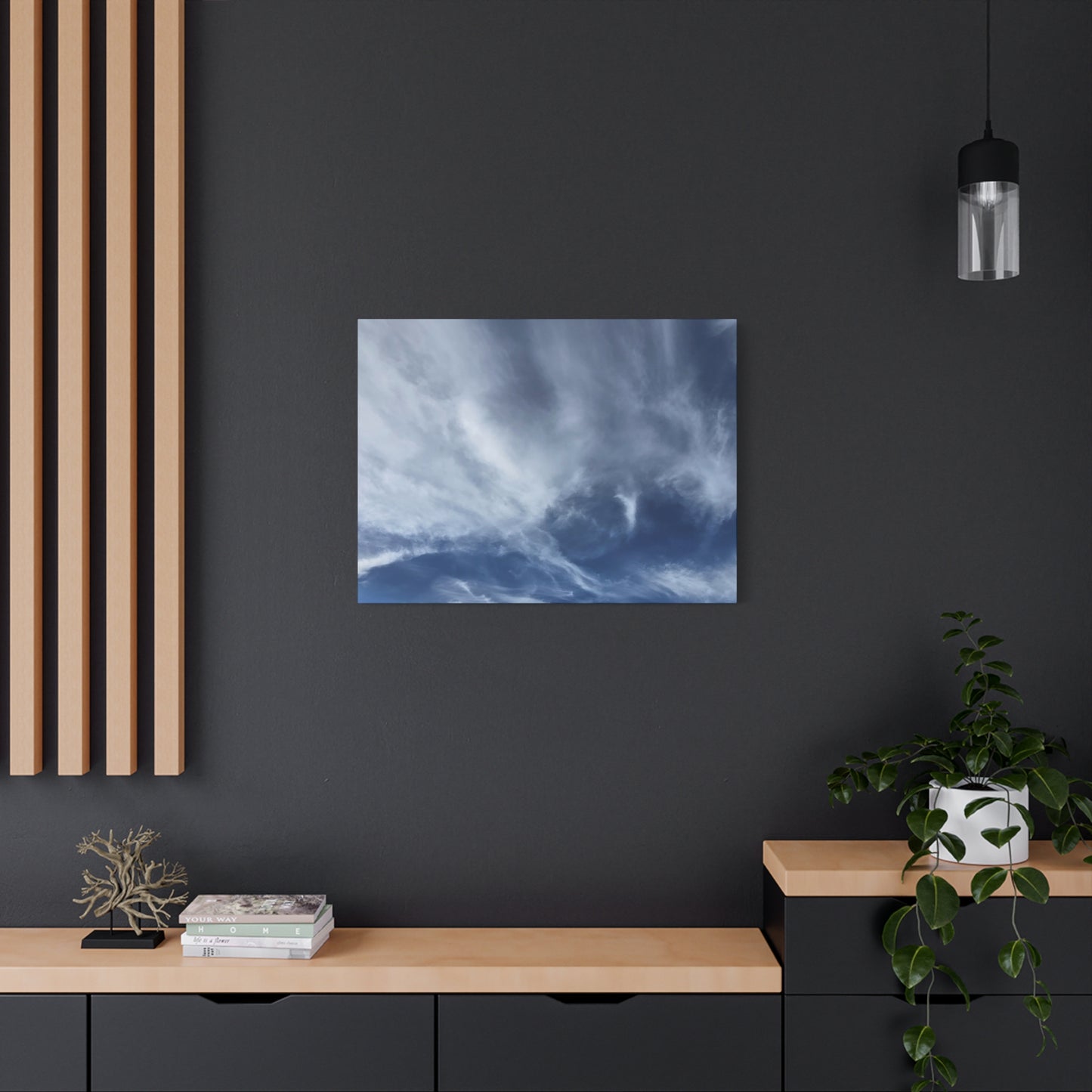 Whispers of the Celestial Realm - Unique Frameless Canvas Wall Art - Art By Earth