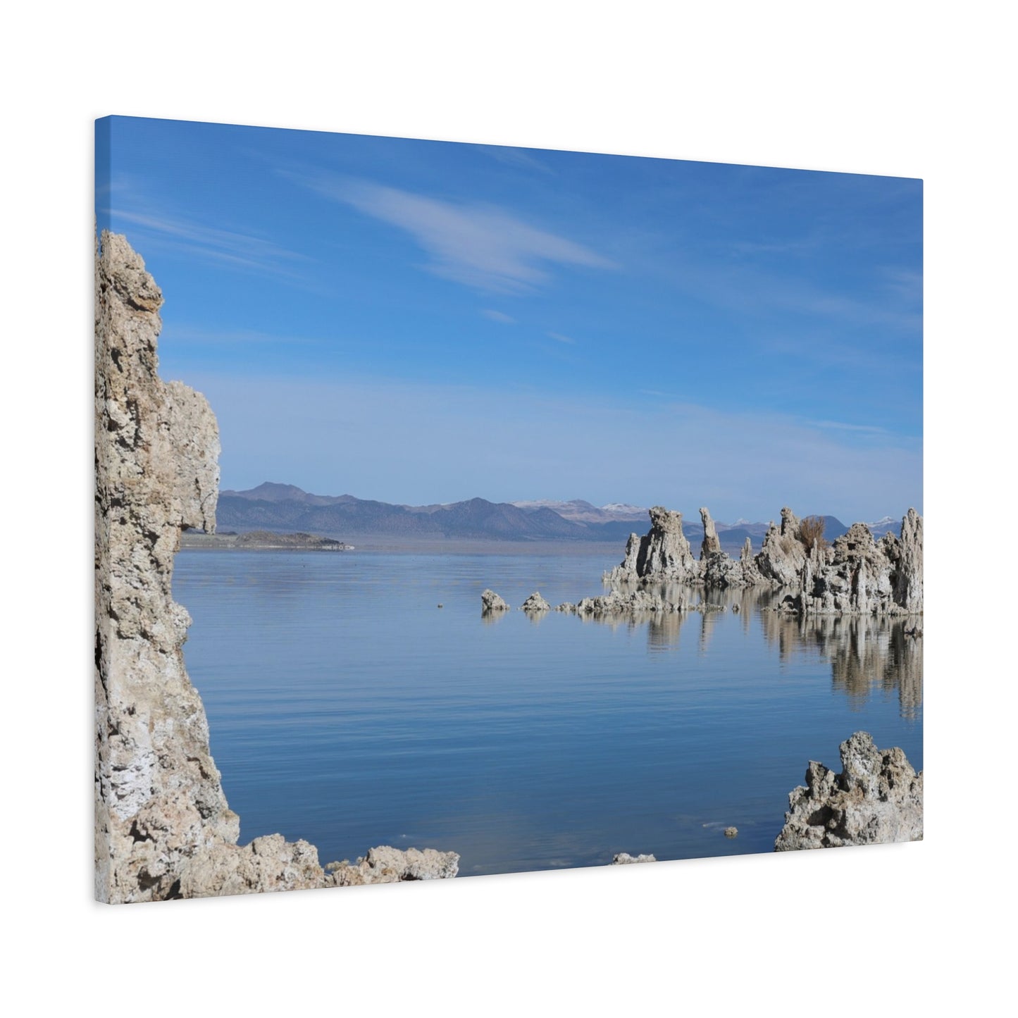 Echoes of Stone and Water - Unique Frameless Canvas Wall Art