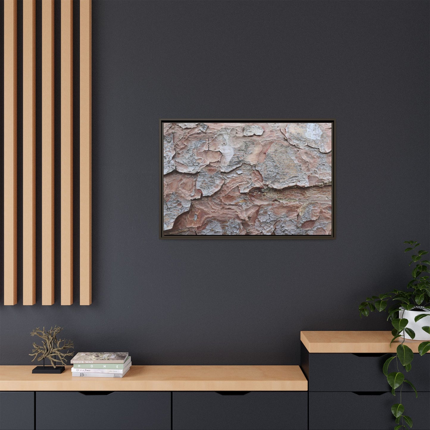 Flaking Serenity - Unique Stretched Canvas Wall Art - Art By Earth