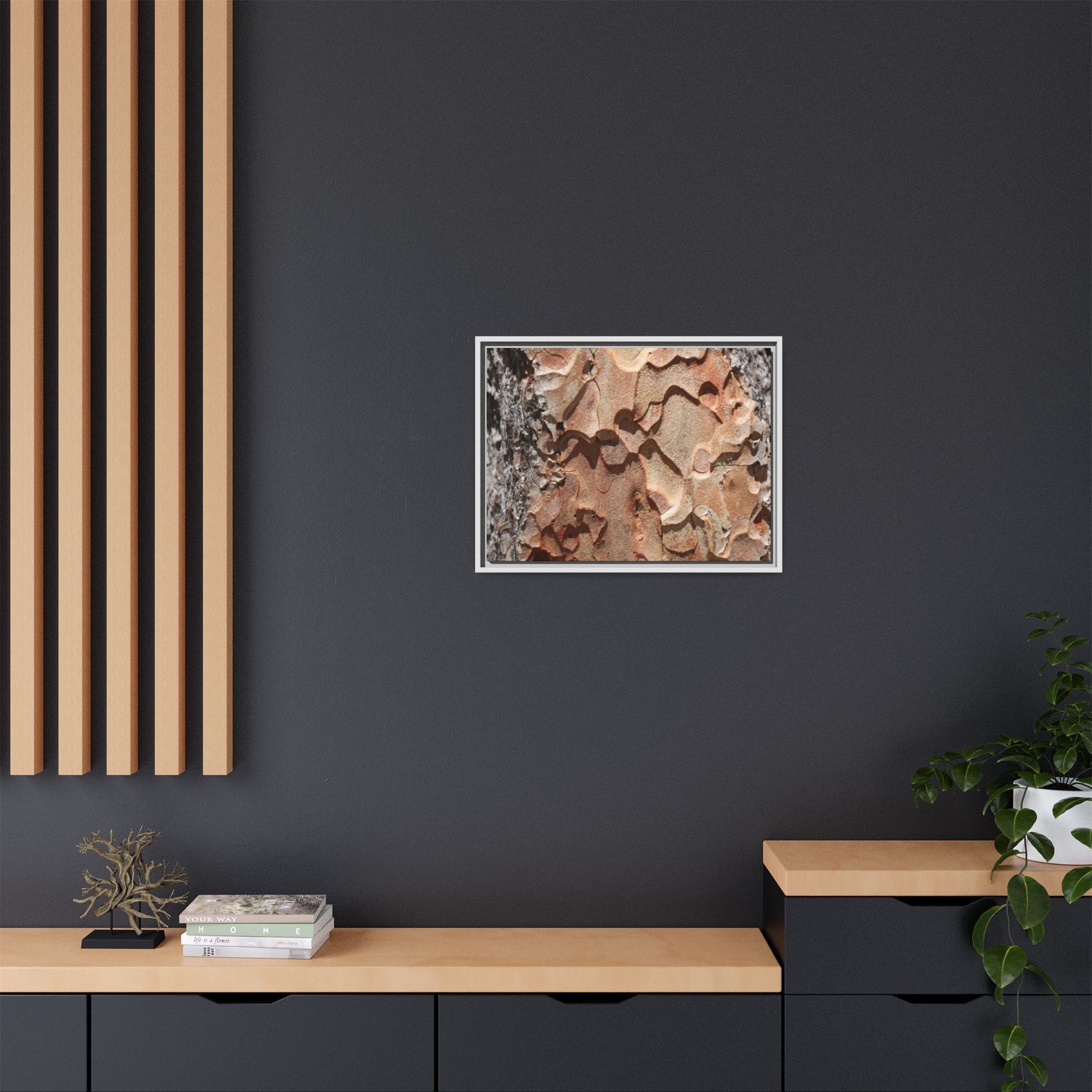 Rust and Stone - Unique Stretched Canvas Wall Art - Art By Earth