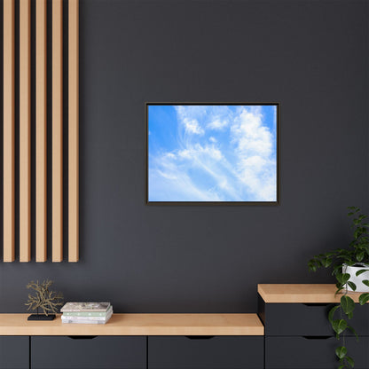 Azure Dreaming - Unique Stretched Canvas Wall Art - Art By Earth