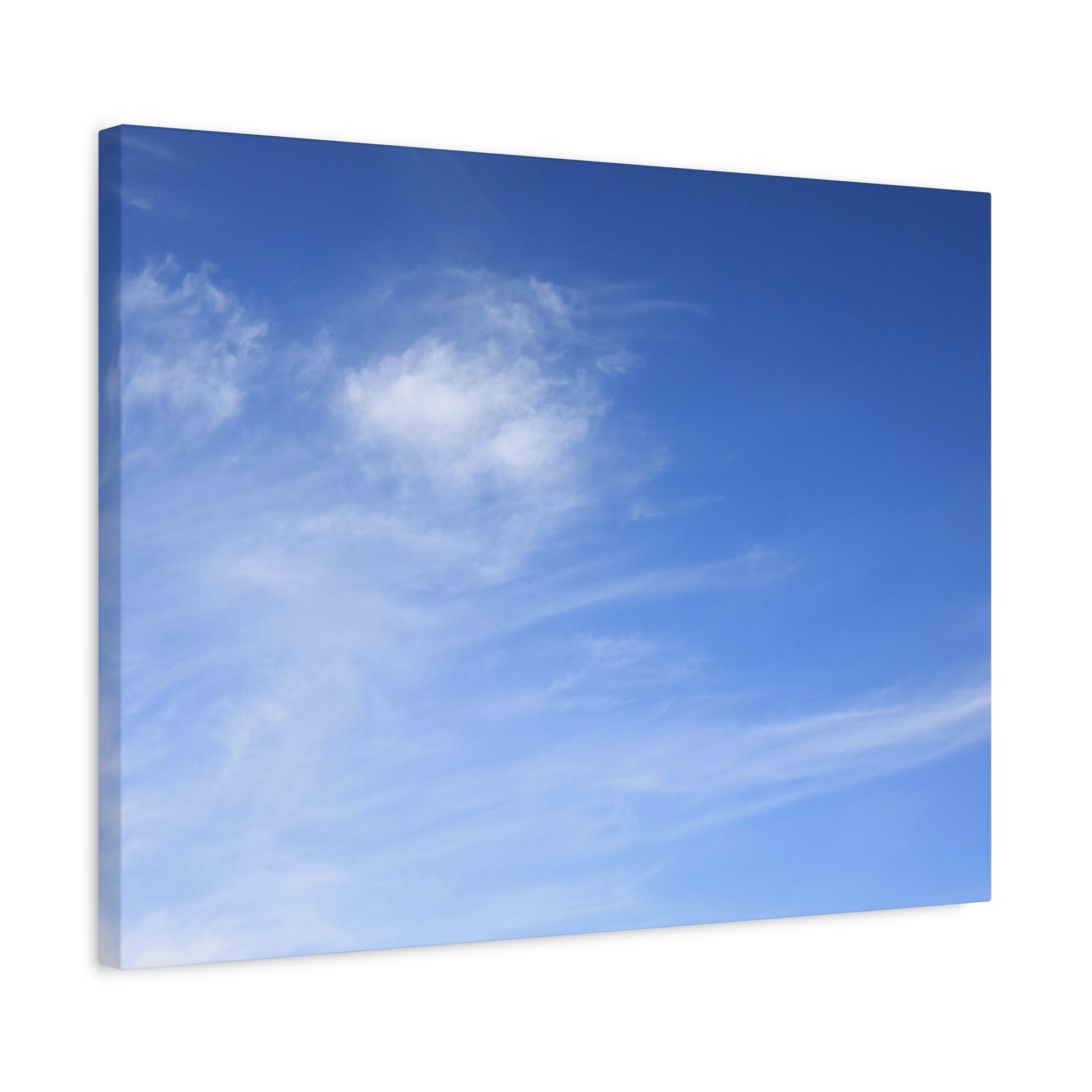 Blue Breath - Unique Frameless Canvas Wall Art - Art By Earth