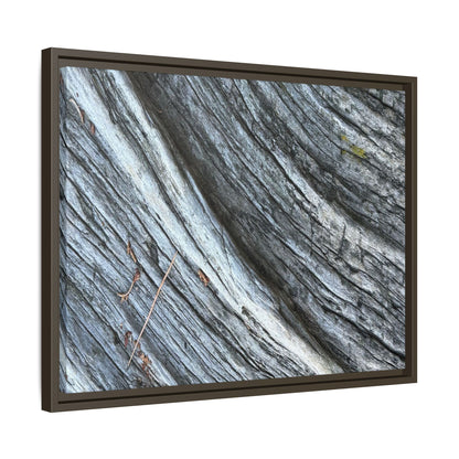 Time's Carved Path - Unique Stretched Canvas Wall Art - Art By Earth