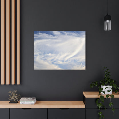Whispers of Celestial Breath - Unique Frameless Canvas Wall Art - Art By Earth
