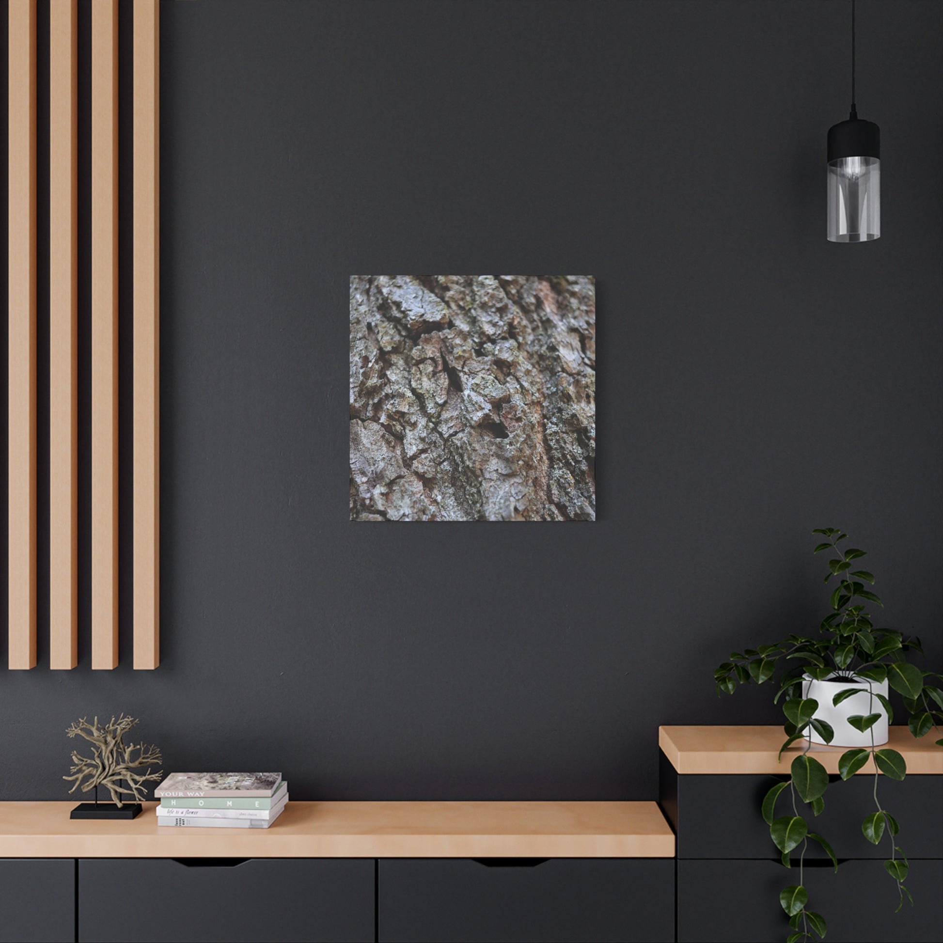 Cracked Echoes - Unique Frameless Canvas Wall Art - Art By Earth