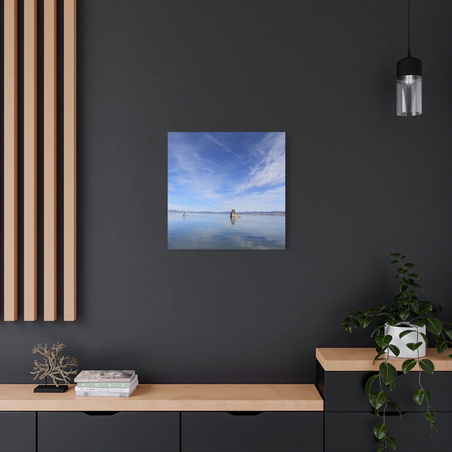 Echoes of Stillness - Unique Frameless Canvas Wall Art