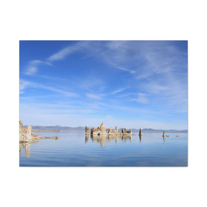 Stillness Reflected - Unique Frameless Canvas Wall Art