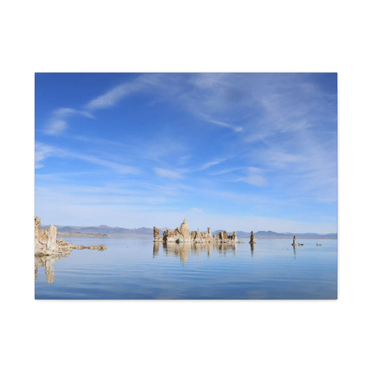 Stillness Reflected - Unique Frameless Canvas Wall Art