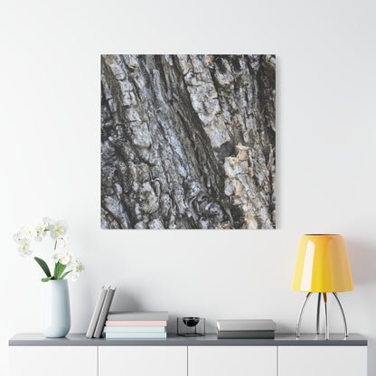 Nature's Rough Embrace - Unique Frameless Canvas Wall Art - Art By Earth