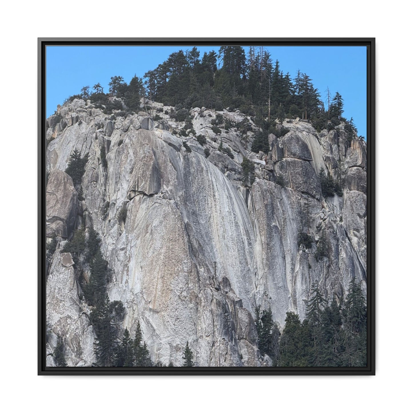 Granite Monument - Unique Stretched Canvas Wall Art - Art By Earth