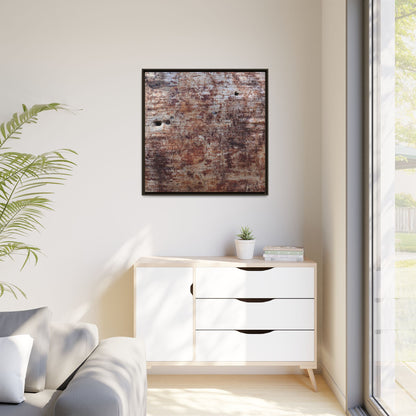 Rustic Textures - Unique Stretched Canvas Wall Art - Art By Earth