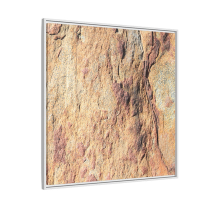 Fractal Stone - Unique Stretched Canvas Wall Art - Art By Earth